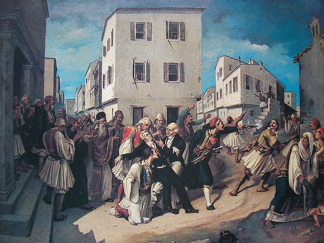 The murder of Kapodistrias by Charalambos Pachis 1844 1891